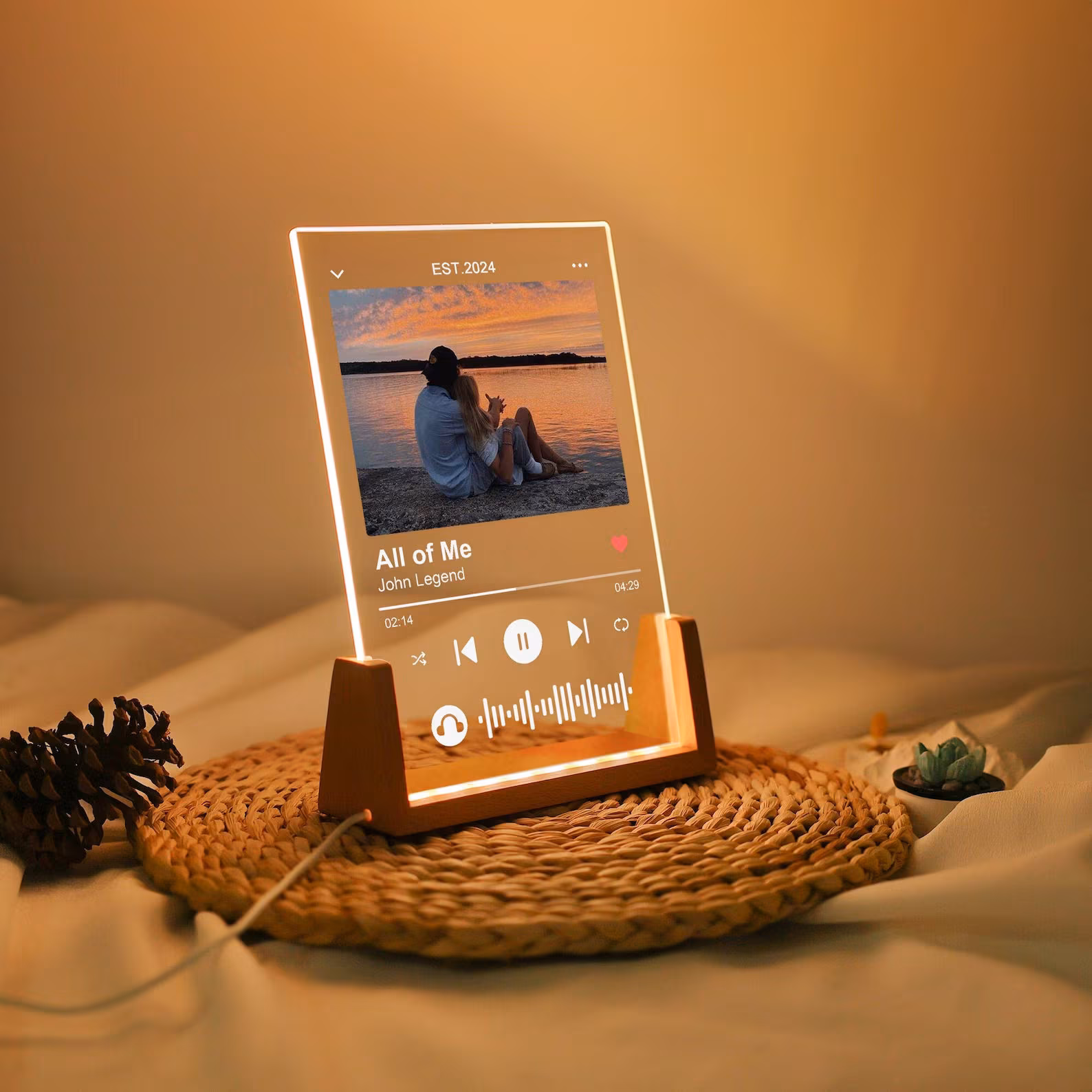 Personalized Song Acrylic Plaque